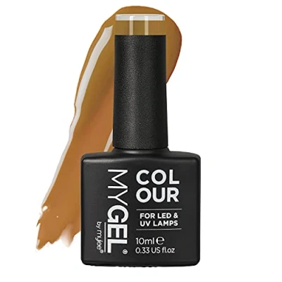 Imagen de MYLEE Esmalte de Uñas en Gel Semipermanente 10 ml [Toffee Apple ] UV/LED Nail Art Manicure Pedicure para Uso Profesional y Doméstico Larga Duración Fácil Aplicar