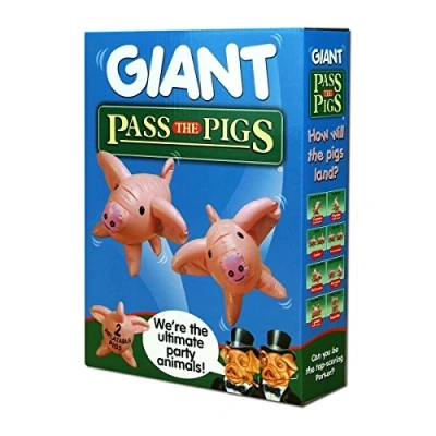 Imagen de Pass the Pigs Juego de Tablero, 2 o más Jugadores (Winning Moves 19194) [Importado Inglaterra]