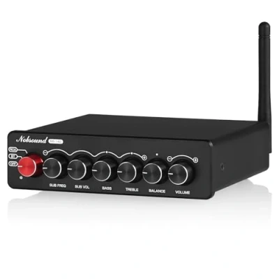 Imagen de nobsound NS 14G Bluetooth 5.0 Hi Fi estéreo 200 W 2.1 Channel Subwoofer Amplificador Audio Amp Treble Bass Control