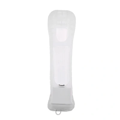 Imagen de VBESTLIFE Motion Plus MotionPlus Sensor Adapter + Estuche de Silicona para Nintendo Wii Remote (Blanco)