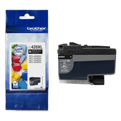 Imagen de Cartucho de tinta Brother LC426XL XL, 6000 páginas, ISO/IEC 24711, Negro