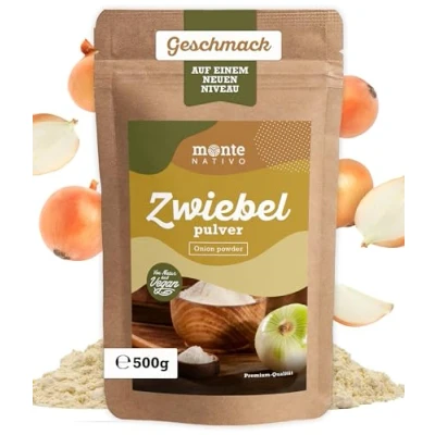 Imagen de Cebolla en polvo Monte Nativo (500g) seca molida pura para cocinar Especias secas Onion Powder