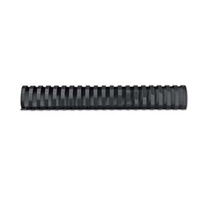 Imagen de GBC 4028184 Canutillo plástico DIN A4 21 anillas 32 mm ovalados (caja 50) color negro