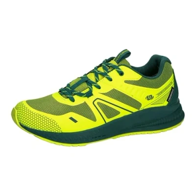 Imagen de Brütting Argos, Zapatillas de Senderismo Unisex Adulto, Lemon Petrol, 47 EU