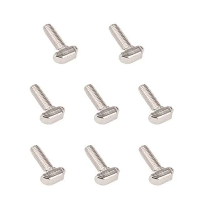Imagen de INCREWAY 20 Piezas M6 T Tornillos, M6*20 Acero al Carbono Tornillo tipo para Perfil de Aluminio con Ranura en Estándar Europea la Serie 30