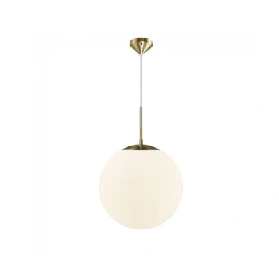 Imagen de Nordlux Grant lámpara colgante de latón con globo cristal Ø 35cm