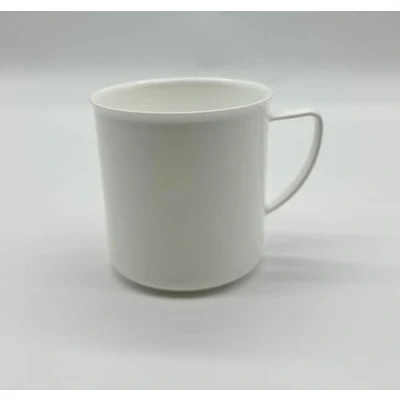 Imagen de Kimmel 21 000 1501 1 asa, té, Taza de café, Reutilizable, irrompible, 180 ml, Plástico, Blanco
