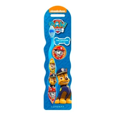 Imagen de Paw Patrol Cepillo Dental Niño Manual Azul con Capuchon