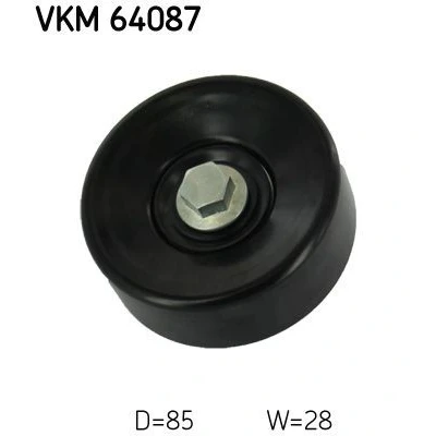 Imagen de SKF VKM 64087 Rodillo Guia KIA: cee‘d II Sportswagon, Hatchback, HYUNDAI: i30 Familiar