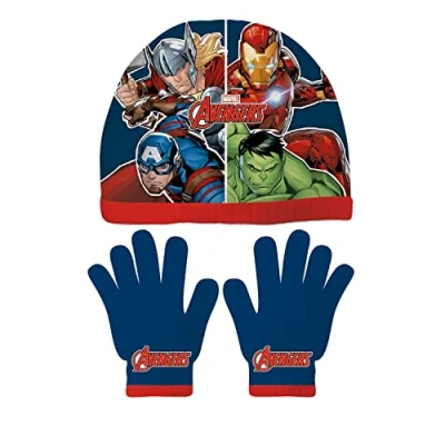 Imagen de ARDITEX AV14797 Set de Guantes mágicos y Gorro poliéster Marvel Vengadores