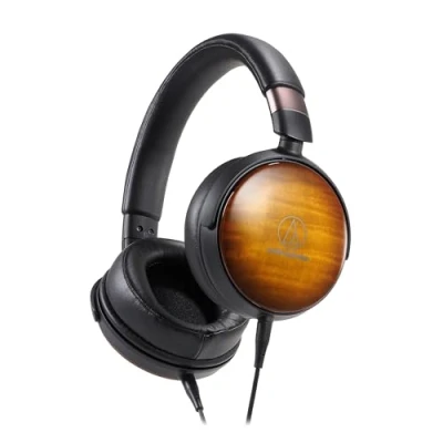 Imagen de AudioT ATH WP900 Hi Fi Kopfh. bn/BK Portable Wooden Headphones