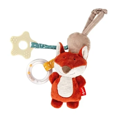 Imagen de Sigikid Colgante de Juguete Activo para bebés Zorro, Color Rojo (43169)