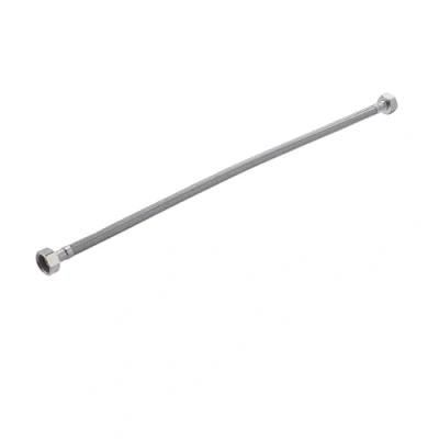 Imagen de Flexible de acero inoxidable hembra 3/8 Paso interior 8 mm Longitud 50 cm Conexión resistente y duradera Ideal para fontanería sistemas agua Fácil instalación QUICK PLOMBERIE