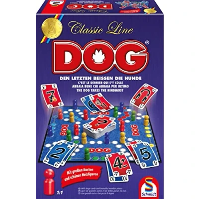 Imagen de Schmidt Spiele 49412 Dog in Der Classic Line Figuras extragrandes de Madera, mapas Grandes, Multicolor, Exclusivo en Amazon