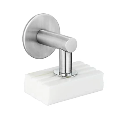 Imagen de Wenko Turbo Loc® Jabonera magnética de Acero Inoxidable
