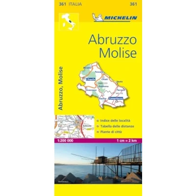 Imagen de Abruzzo Molise (mapas Local Michelin Ref. 361)
