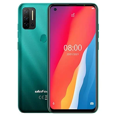 Imagen de Ulefone Android 11 Teléfono Móvil Libres, Note 11P 4G Smartphone,Helio P60 Octa Core 8GB+128GB,Dual SIM+ Dedicada SD Extensión 2TB, Cámara Cuatro 48MP, Pantalla HD+ 6.55&#039;&#039;, GPS Huella Digital Verde