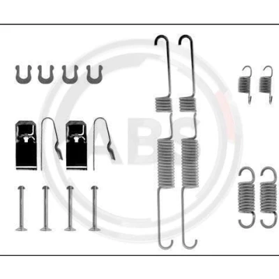 Imagen de A.B.S. 0582Q Juego de accesorios, zapatas freno