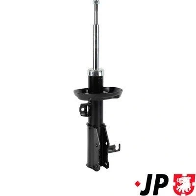 Imagen de JP GROUP 1242104780 amortiguador Eje delantero, derecha Presión de gas Bitubular Columna Espiga arriba OPEL: Insignia A Berlina