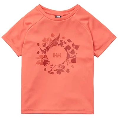 Imagen de Helly Hansen K Marka T Shirt SS Tshirt, Peach Echo, 6 Years Unisex Kids