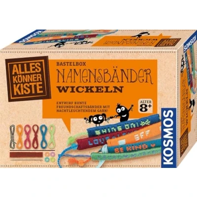 Imagen de Namensbänder wickeln: Bastel Set