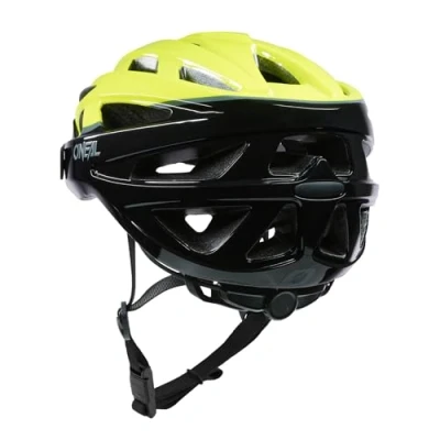 Imagen de O&#039;Neal Cascos Outcast Split V.22, Negro/Amarillo Fluorescente, L/XL (58 62 cm), Unisex Adulto