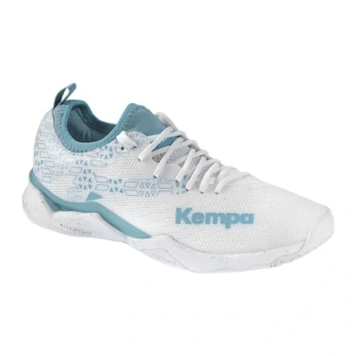 Imagen de Kempa Wing Lite 2.0 W Game Changer, Zapatillas Deportivas Unisex Adulto, Blanco/Aqua, 44.5 EU