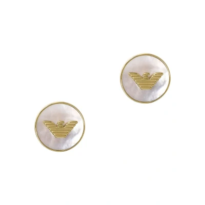 Imagen de Emporio Armani Eagle Logo Mujeres Pendientes Oro EGS3141710