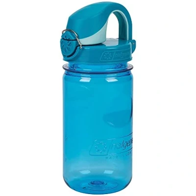 Imagen de Nalgene OTF Botella para niños, Unisex Jóvenes, Azul Claro, 0,35 L