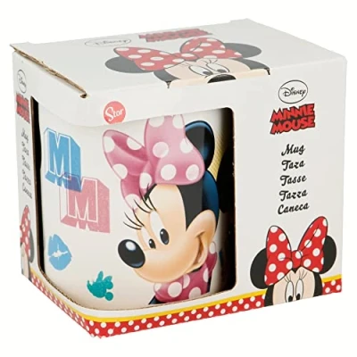 Imagen de Taza de cerámica 325 ml en caja regalo Minnie Mouse