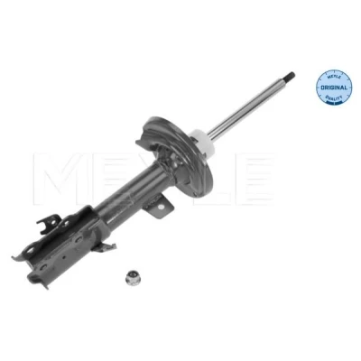 Imagen de MEYLE 726 623 0033 amortiguador Eje delantero, izquierda Presión de gas Bitubular Columna Espiga arriba ORIGINAL Quality