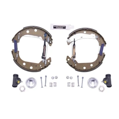 Imagen de HELLA Shoe Kit Pro 8DB 355 004 541 frenos, disco de tambor con cilindro freno rueda, accionador PEUGEOT: 306 Berlina, Hatchback