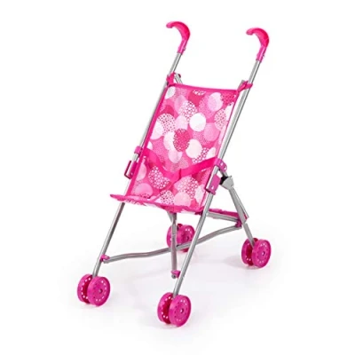 Imagen de Bayer Design Buggy para muñecas, plegable, con cintura, Color rosa muestreos (30541AA)