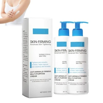 Imagen de Glossy Ultra Firming and Revitalizing Cream, &amp; Skin Rejuvenating Tightening Cream for Body Loose (2PCS)