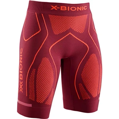 Imagen de X Bionic The Trick 4.0 Run Shorts, Hombre, Opal Black/Neon flamigo, L