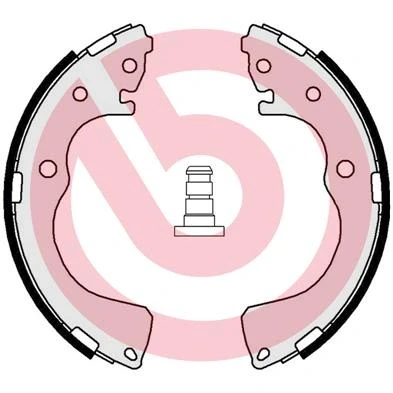 Imagen de BREMBO S 49 525 Zapatas de Freno 254 52