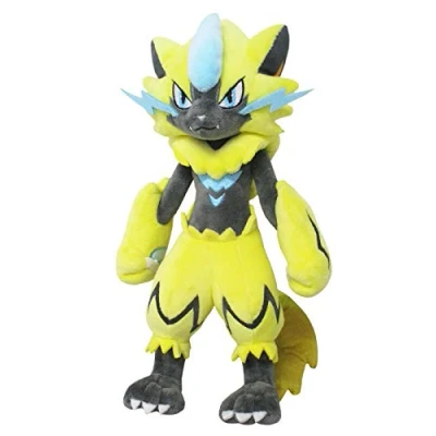 Imagen de Sanei Boeki Pokemon All Star Collection 11 PP133 Zeraora Plush Peluche S 29cm