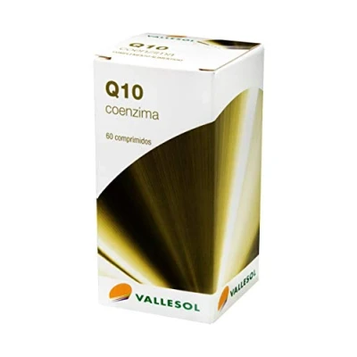 Imagen de VALLESOL Coenzima Q10, Complemento alimenticio, Acción antioxidante y aporte de energía, 60 comprimidos 1 g