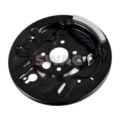 Imagen de SWAG 33 10 6574 Chapa Protectora de Disco Freno Eje trasero, derecha VOLKSWAGEN: Polo V Hatchback, SKODA: Octavia I Hatchback