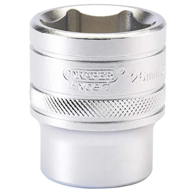 Imagen de Draper H MM/MS 1/2 &quot;Square Drive 6 Punto Metric Socket (26 mm), color azul