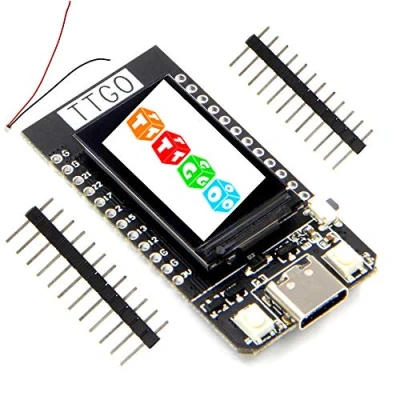 Imagen de ICQUANZX T Display ESP32 WiFi y Placa de Desarrollo del módulo Bluetooth para Arduino LCD 1.14 Pulgadas