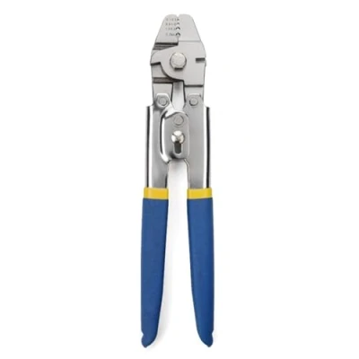Imagen de herramienta de crimpado cuerda alambre para manguitos aluminio, doble virola pesca