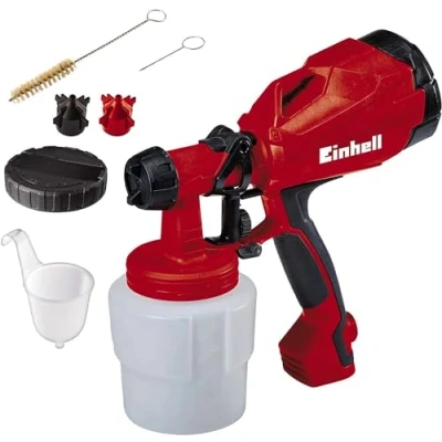 Imagen de Einhell Pistolet à peinture électrique TC SY 400 P (400 W, Pulvérisation de laques et lasures) Livré avec accessoires