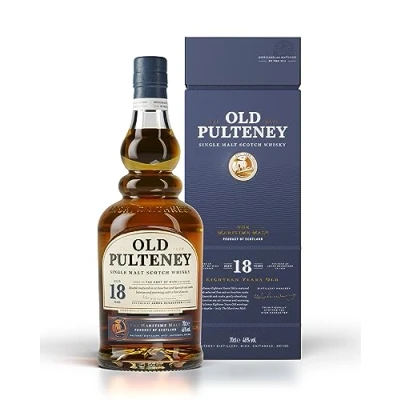 Imagen de Old Pulteney 18 Years Single Malt Scotch Whisky 46% Vol. 0,7l in Giftbox