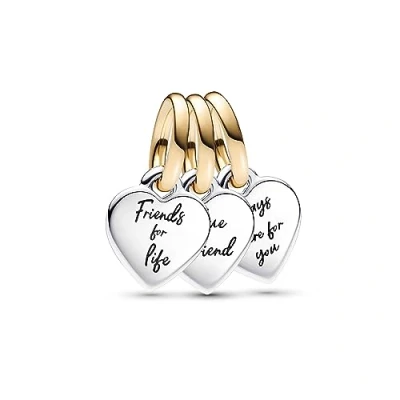 Imagen de Pandora Moments Mujeres Charm Baño de oro 14 quilates 762722C00