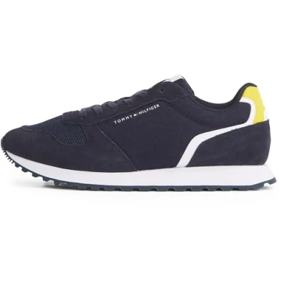 Imagen de Tommy Hilfiger Runner Sneaker Hombre New Eva Mix Calzado deportivo, Azul (Desert Sky), 45