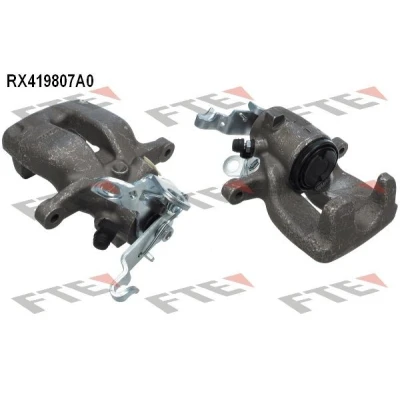 Imagen de FTE 9290874 Pinza de freno gris Aluminio Eje trasero izquierda sin soporte VOLKSWAGEN: GOLF 5, Touran I, 6, AUDI: A3 Sportback, Hatchback