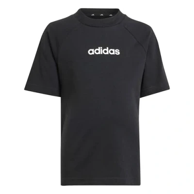 Imagen de adidas Unisex niños Essentials Linear Logo T Shirt, Black, 7 8 Years