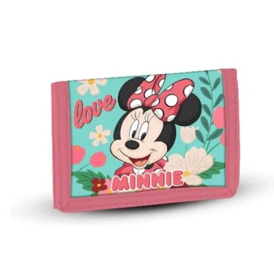Imagen de Disney Minnie Mouse Frozen 2 Billetero Velcro, 21.5 x 9 cm, Multicolor Garden Green