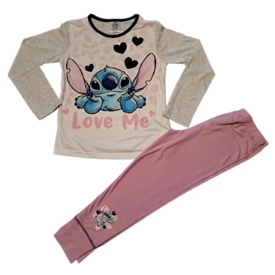 Imagen de Disney Pijama Lilo &amp; Stitch Love Me. Edades 5 a 12 años (5 6 años) Multicolor